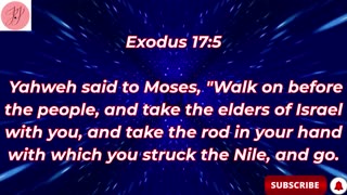 The Rock of Provision and the Battle Won Exodus 17:1-16. #shortvideo #youtubeshorts #ytshorts #yt