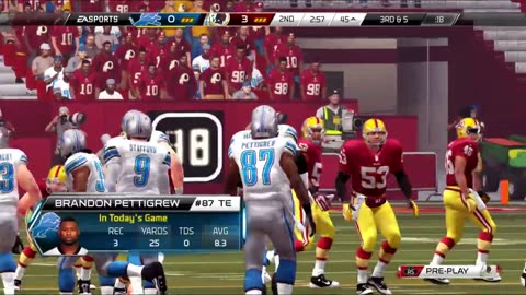 #MADDEN25 Franchise Season 1 PLAYOFFS 1 1970s REDSKINS VS LIONS NFC CONFERENCE