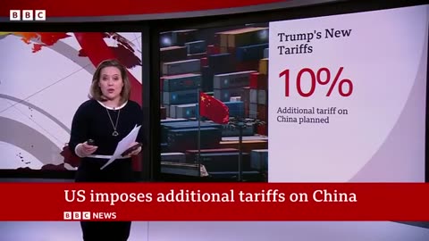 Trump Tariff plan executed and begins for China, Canada, Mexico