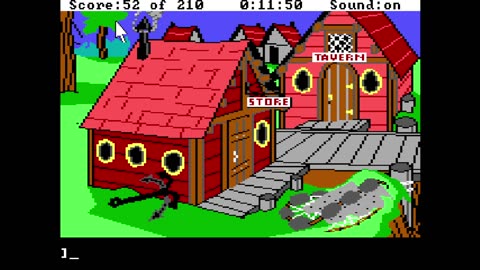 King's Quest 3 bad sound