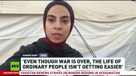 Young writer documents Gaza blockade: 'Israel starved us, food now a memory'