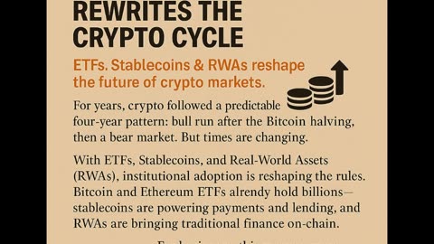 The old four-year crypto cycle may be over.