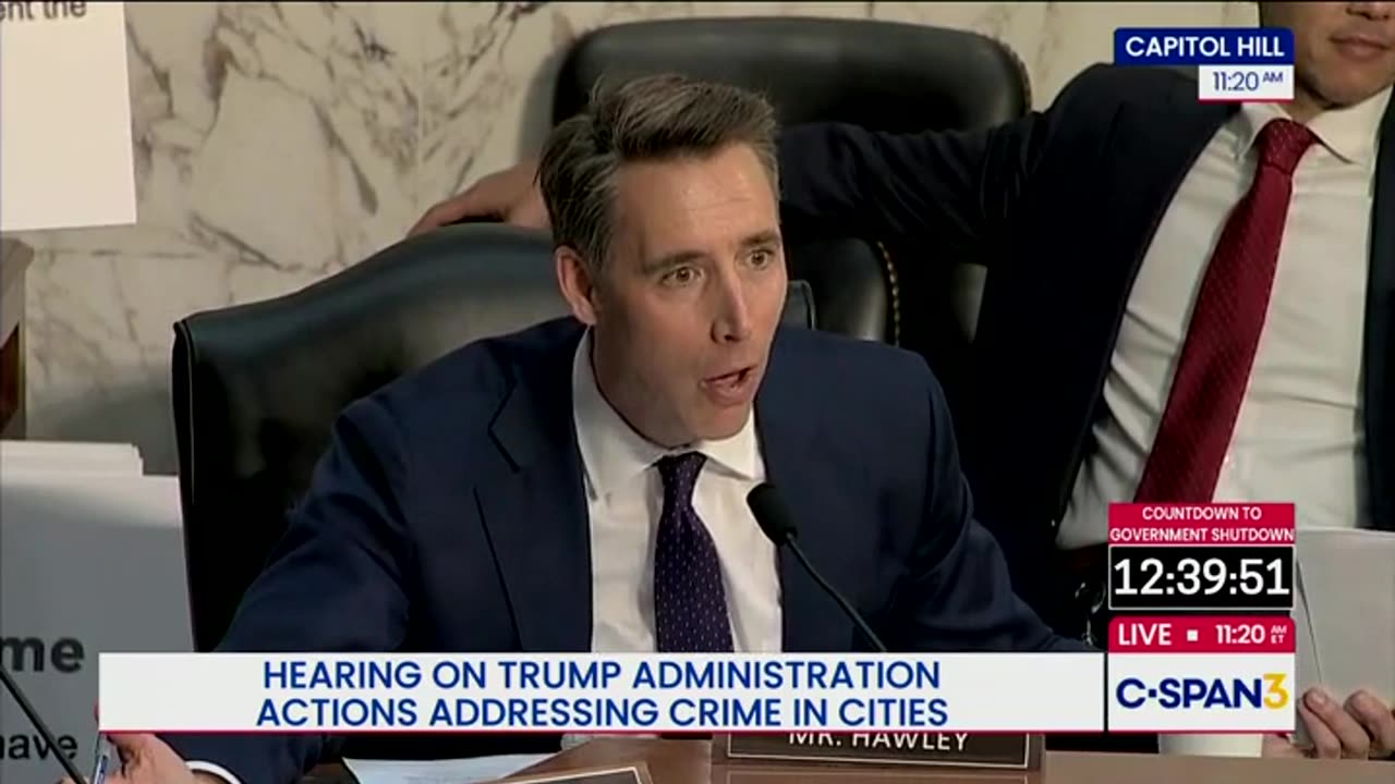Josh Hawley Grills Ex-Biden Official