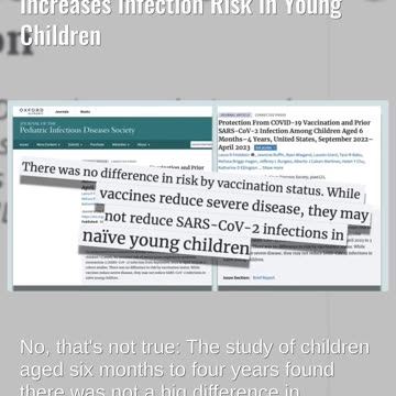 Fact Check: CDC Study Does NOT Prove Pfizer COVID Vaccine Increases Infection Risk In Young Children