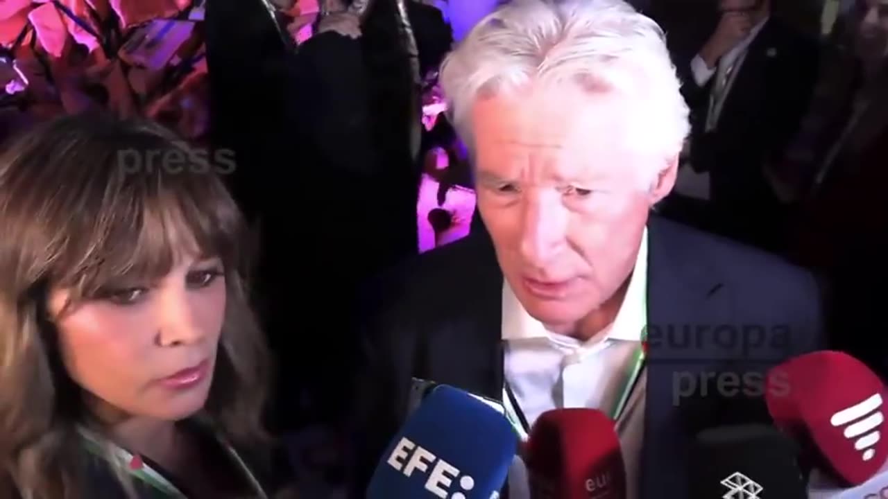 Actor Richard Gere on Trump