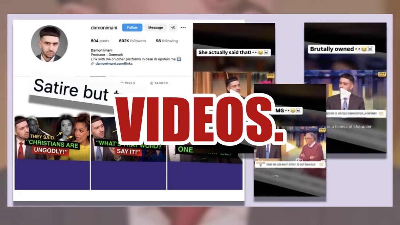 Fact Check: Damon Imani Has NEVER Been On 'The View' -- Posts Satirical Edited Videos