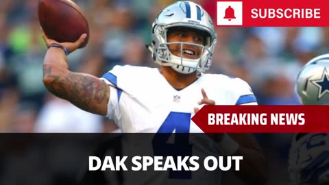 Dak Speaks On Need Cowboys Need To Address