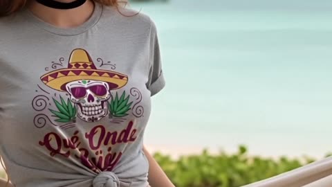 ¿Ya viste esta camiseta tropical? ¡Es mi nueva obsesión! #modamujer #lookcasual