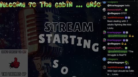 Thursday Evening at The Cabin