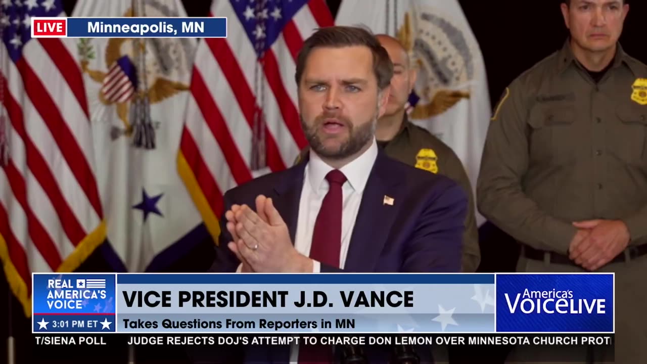 VP: "RESPECT PEOPLE'S RIGHT TO WORSHIP"