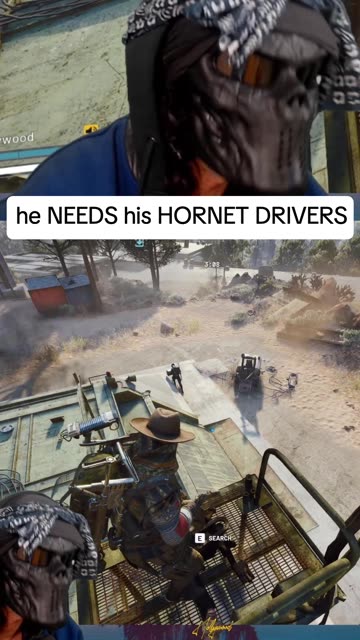he NEEDS his HORNET DRIVERS