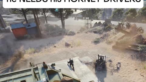 he NEEDS his HORNET DRIVERS