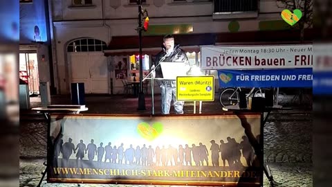 Waren (Müritz) - die 142 igst Kundgebung 24-11-2025