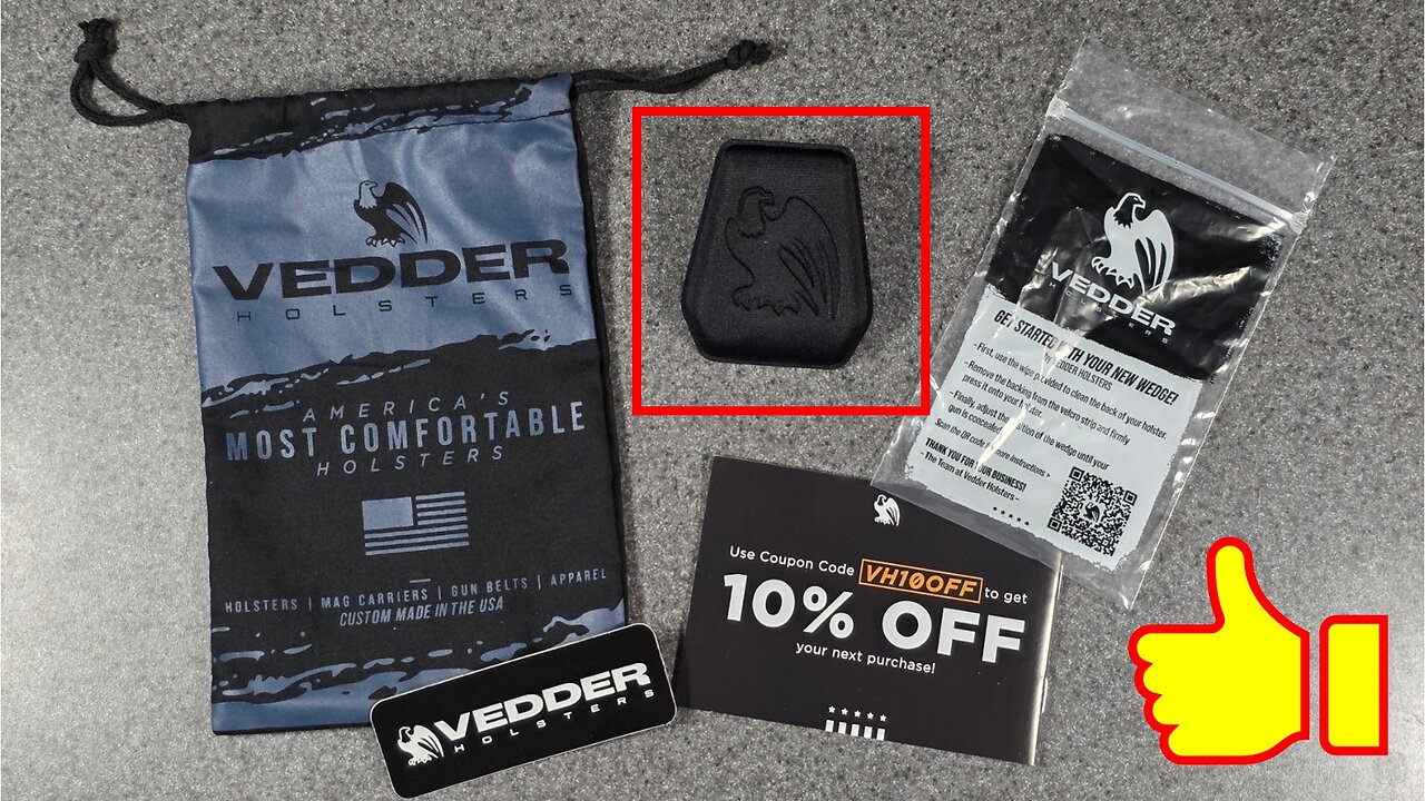 Vedder Holster Wedge Review