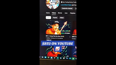 $BTU ON YOUTUBE 📈