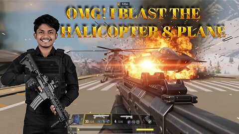 I BLASTED BOTH THE HELICOPTER AND THE FIGTER PLANE 🚁✈️💥