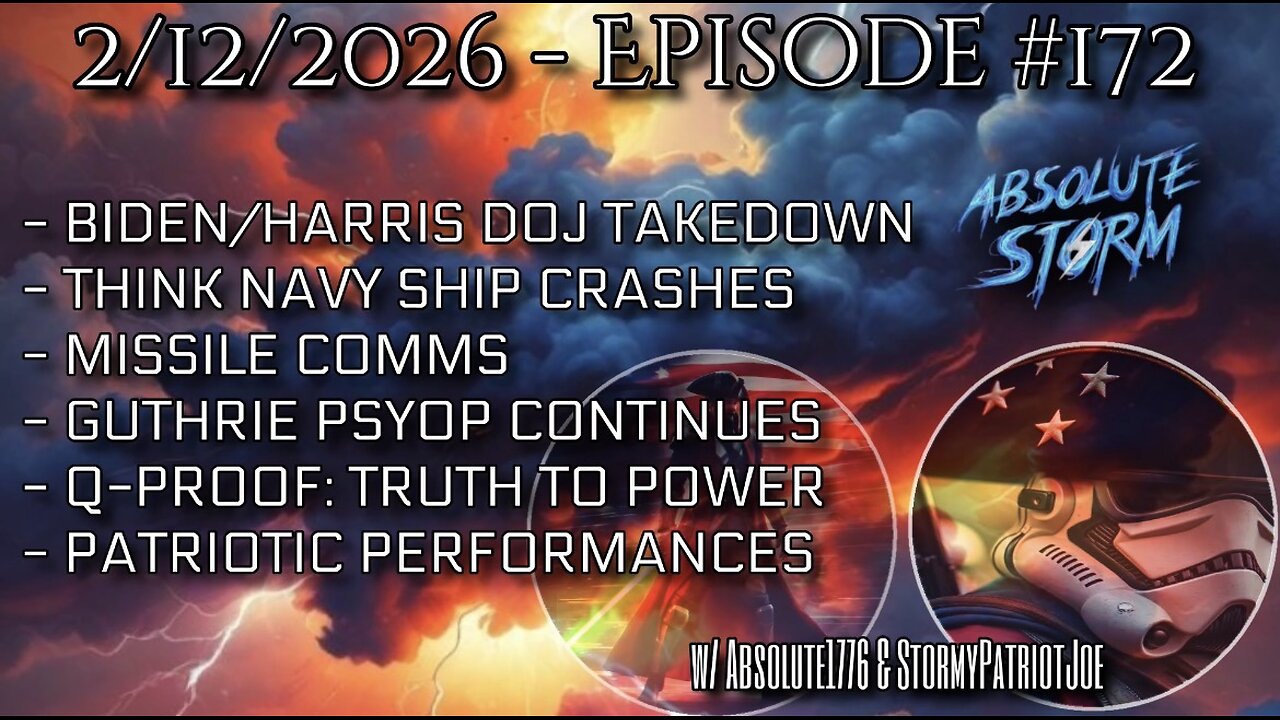 Absolute Storm Ep 172 2/12/26 6pm EST