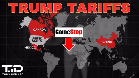 Trump Tariffs Spark Sell-Off. No One Will Be Spared. #GME #TSLA #NVDA