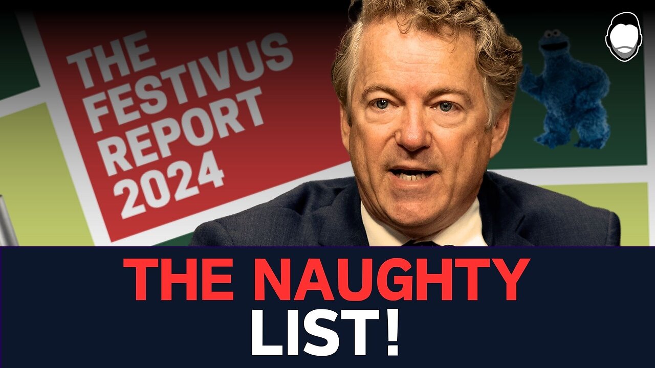 Christmas DISASTER! Rand Paul's Festivus Report Details Gov't WASTE