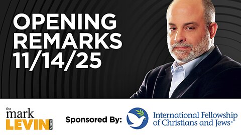 Mark's Opening Remarks - 11/14/25