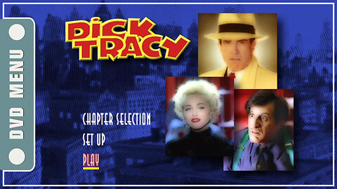 Dick Tracy - DVD Menu