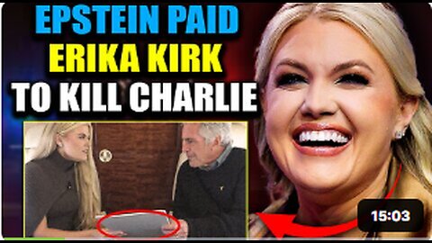DOJ Files Prove Epstein Paid Erika Kirk To Assassinate Charlie for Israel