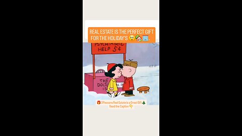 Real estate is the only Christmas gift that grows in value 🎄🏡 That’s a gift that keeps on giving