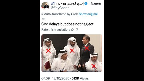 Qatari Diplomats Killed At Sharm El-Sheikh Egypt-Gods Chosen Insinuate It Was An Act Of God