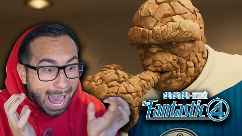 VIRGIN REACTS TO FANTASTIC FOUR (Teaser Trailer)