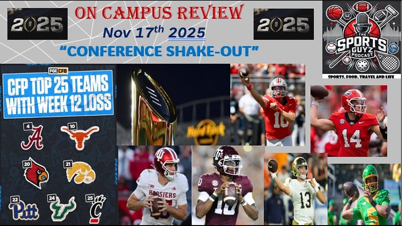 "Conference Shake-Out" - On Campus Review - Nov 17th 2025 | Episode 86