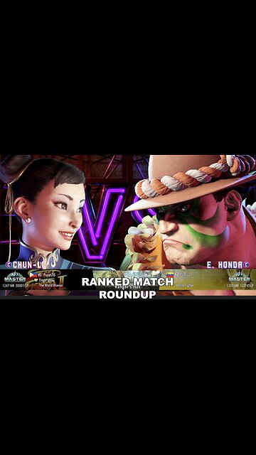 Kuya Kalbo SF6 Ranked Match Roundup. Chun Li Master Rank [Hori Fight Stick]