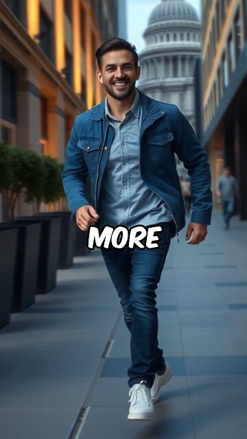 Walk Faster, Look More Confident!