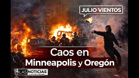 Terroristas demócratas atacan a ICE en Minnesota y Oregon.
