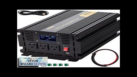 VEVOR Power Inverter 2000W Modified Sine Wave Inverter DC 24V to AC Review