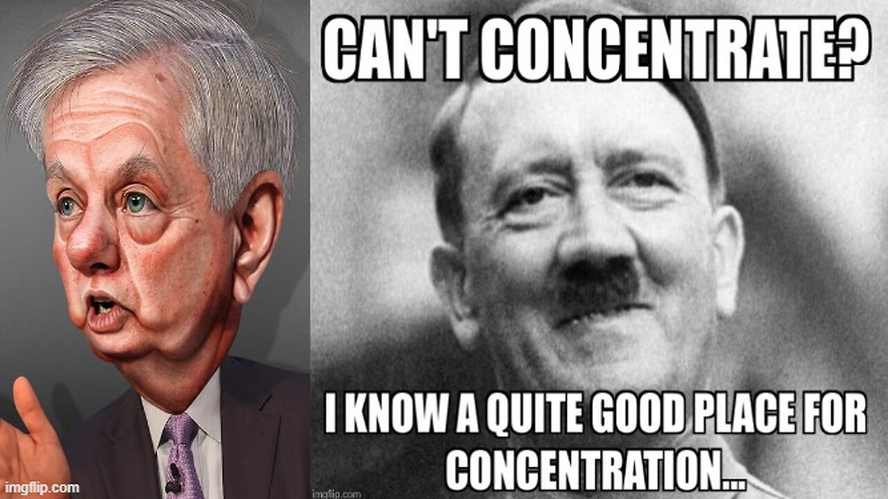 Putin: Israel Killed 'Pedophile' Lindsey Graham + Hitler was a Good Guy ?