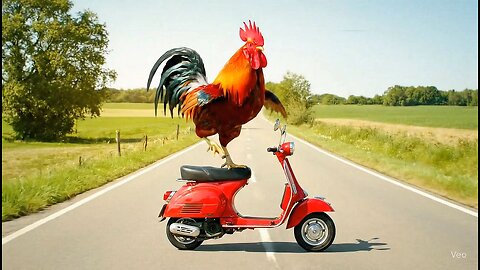 Funny Rooster