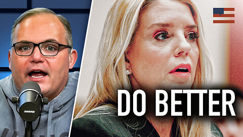 We're Gonna Need MUCH Better Than Pam Bondi | 2/12/26