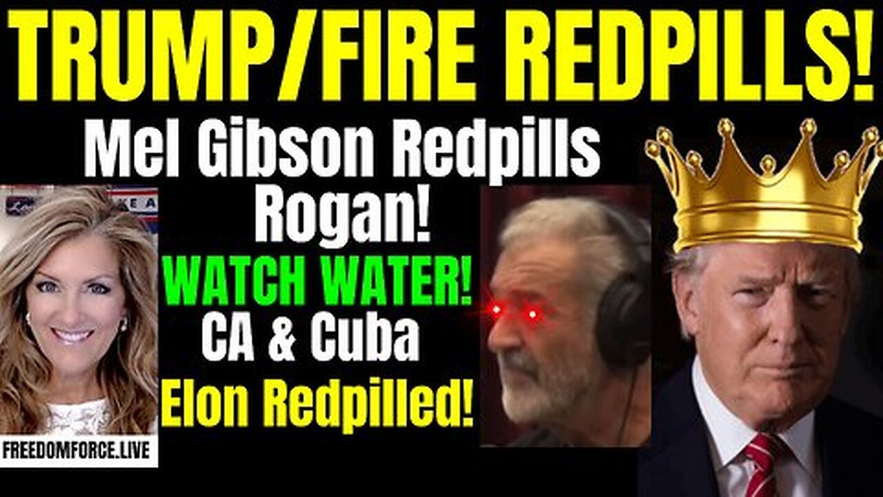 Melissa Redpill - Trump and California Fire Redpills