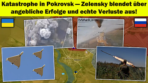 ⚔️ Pokrovsk fällt ins Chaos! 🔥 Zelensky täuscht über „Erfolge“ & leugnet VerlusteUkraine krieg