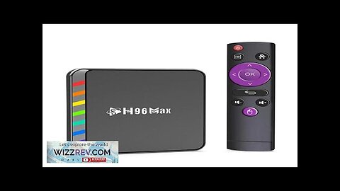 H96 MAX W2 Smart TV Box 2+16G Android 11.0 Amlogic S905W2 Quad Review