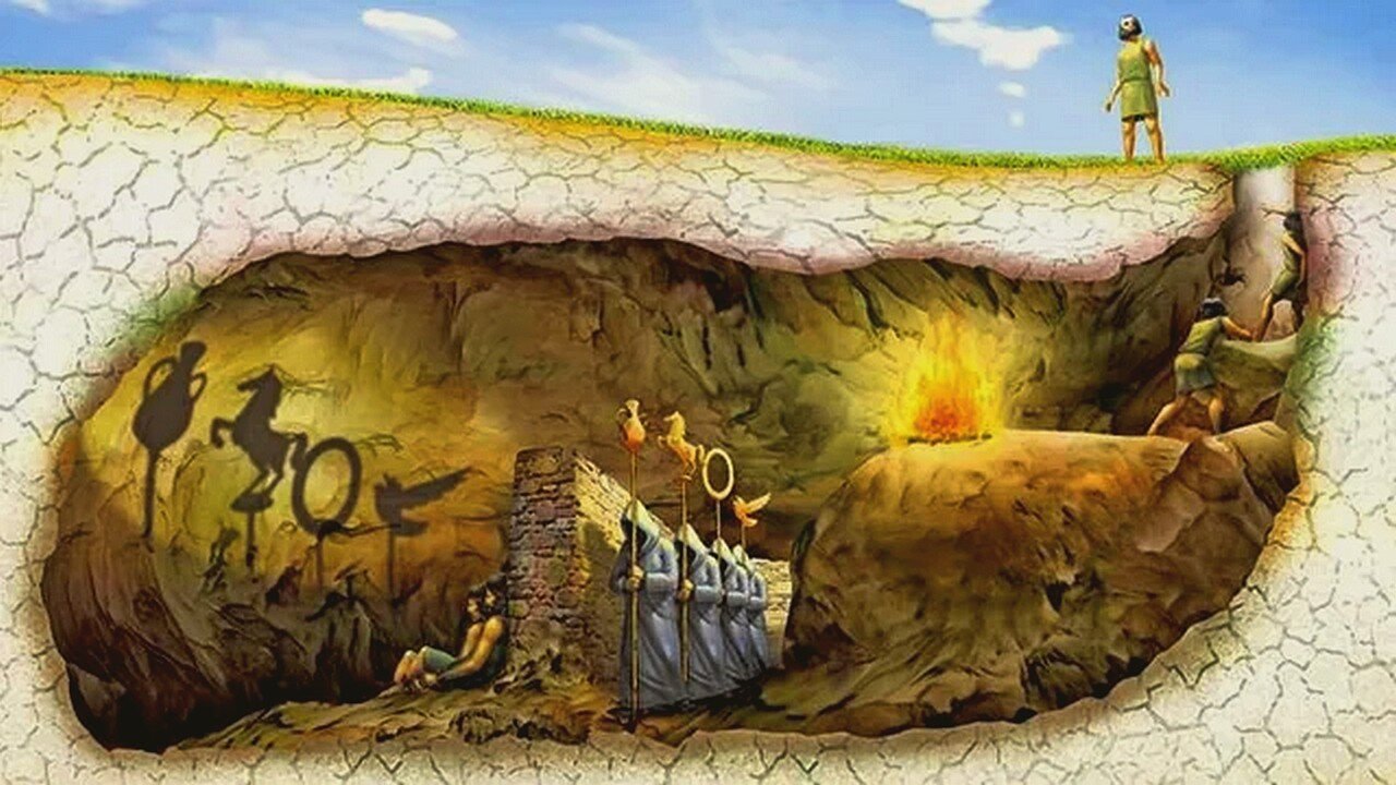 Interesting Allegory Advertising - New Rail Tunnel Location