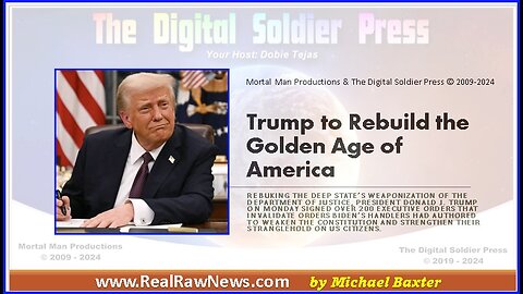 President Trump to Rebuild the Golden Age of America