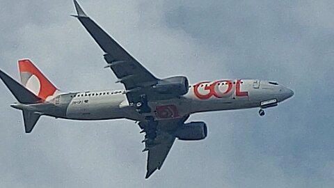 Boeing 737 MAX 8 PS-GPJ coming from Salvador to Fortaleza