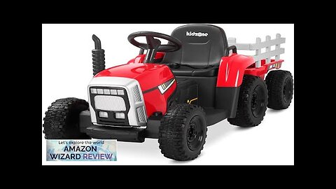 Kidzone 12V 7AH Premium Version with EVA Treaded Tires Dual 35W Motors Review