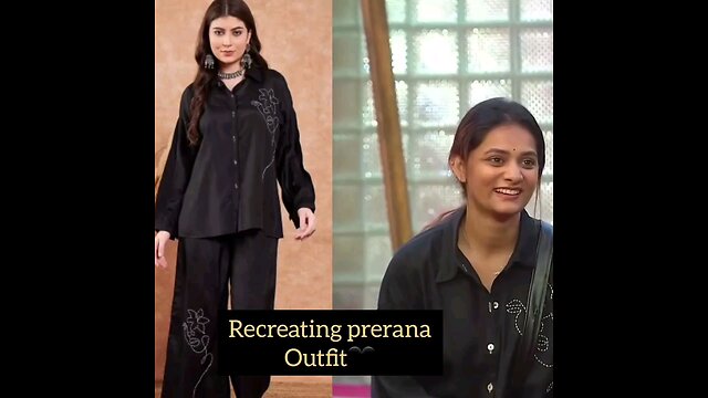 Recreating prerana kambam outfit