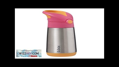 B.Box Insulated Drink Bottle 350ml Strawberry Shake Review