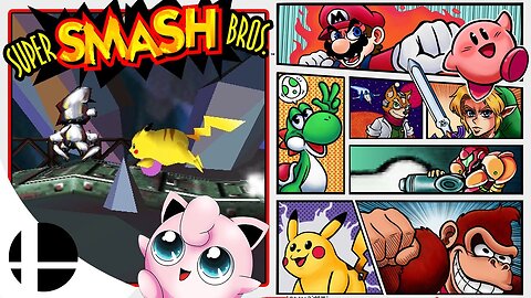 O Crossovers da Nintendo - Revisitando Super Smash Bros. do N64!