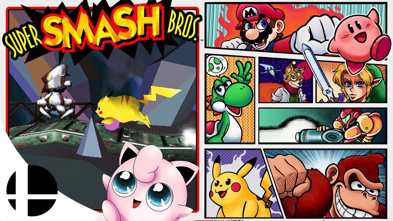 O Crossovers da Nintendo - Revisitando Super Smash Bros. do N64!