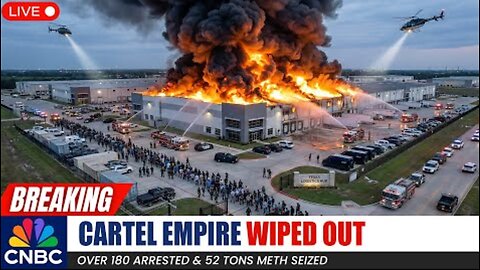 1 MIN AGO: DEA & FBI STORM Texas Logistics HUB — 52 TONS of Meth & 20 Politicians EXPOSED