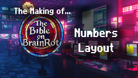 LIVE: Laying Out The Book of Numbers